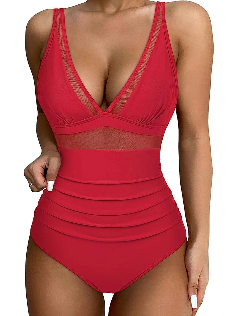 Inspired Bathing Suit With a Contemporary Edge