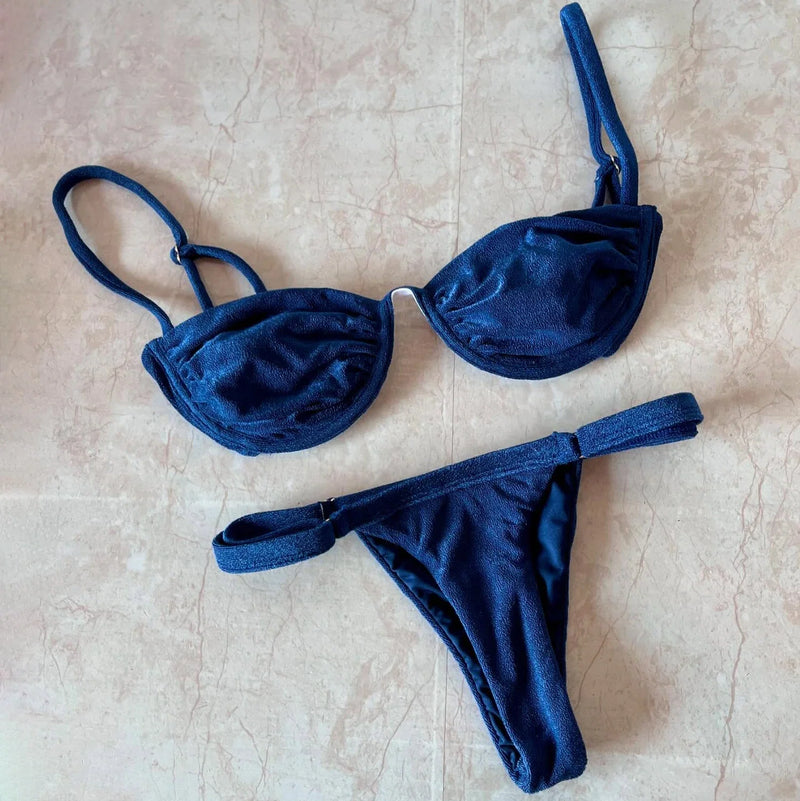 Sophisticated Bathing Suit With a Clean Classic Look