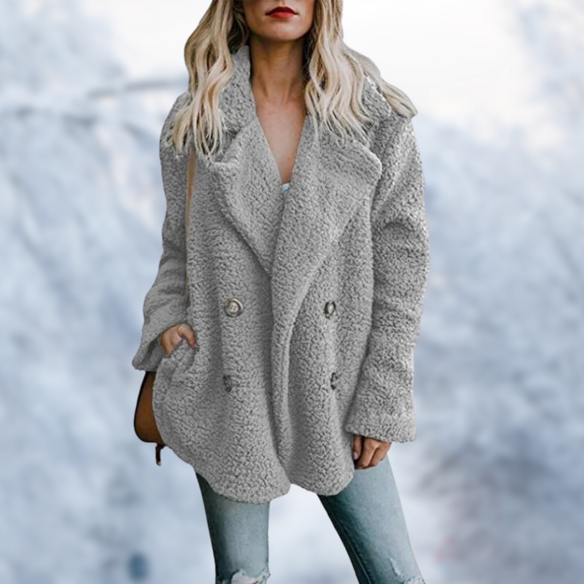 LM | Winter teddy coat