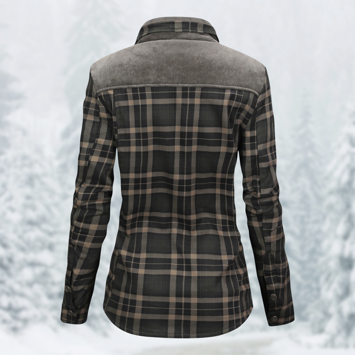 LM | Flannel hiking jacket for women