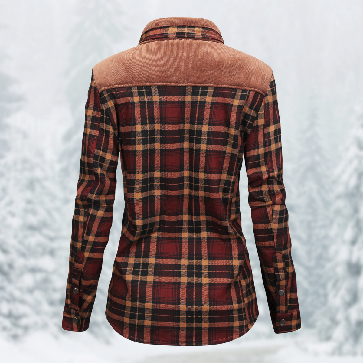 LM | Flannel hiking jacket for women