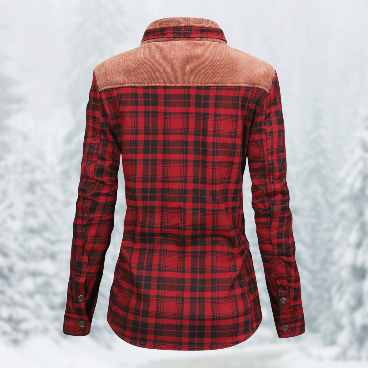 LM | Flannel hiking jacket for women