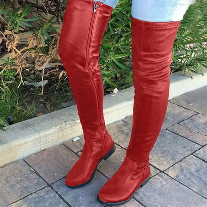 LM | Slim over-the-knee boots