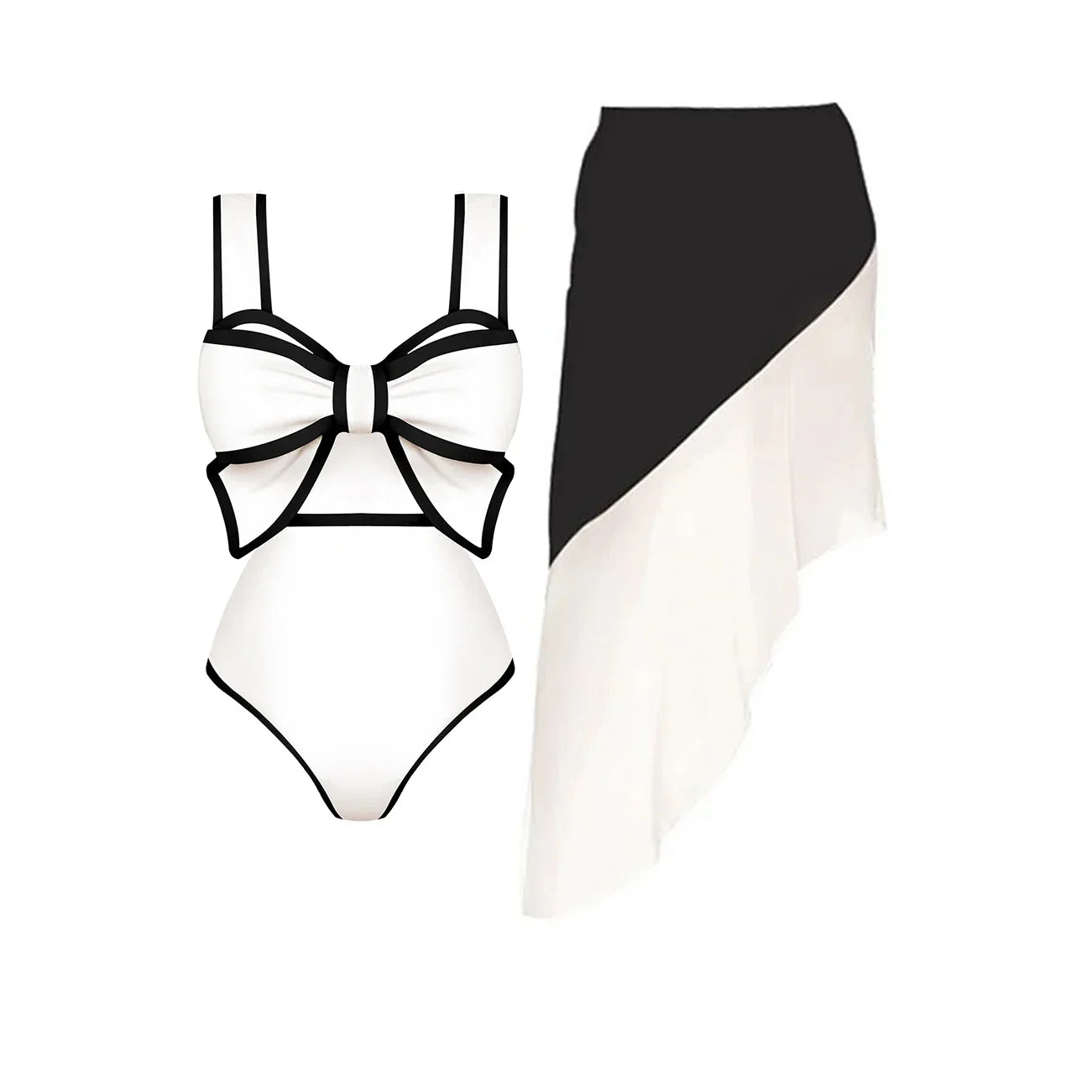 Finely Styled Bathing Suit With a Classic Look