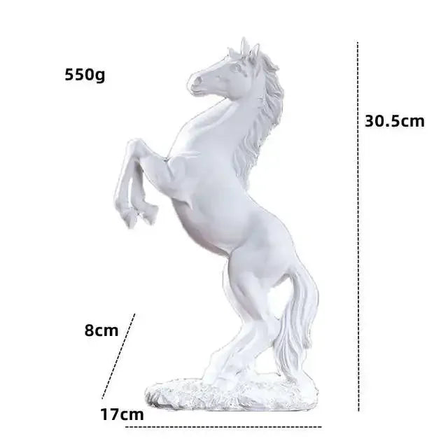 Rearing Horse Sculpture