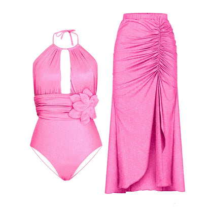 Beautifully Finished Bathing Suit in a Timeless Design