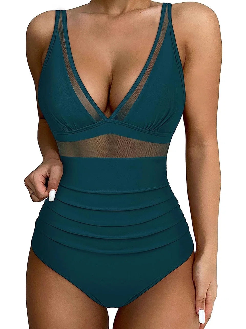 Inspired Bathing Suit With a Contemporary Edge