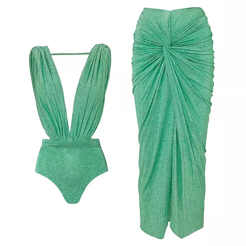 Inspired Swimsuit With a Contemporary Edge