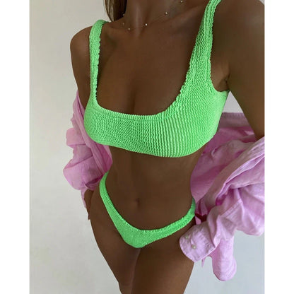 Beautifully Finished Bathing Suit in a Timeless Design