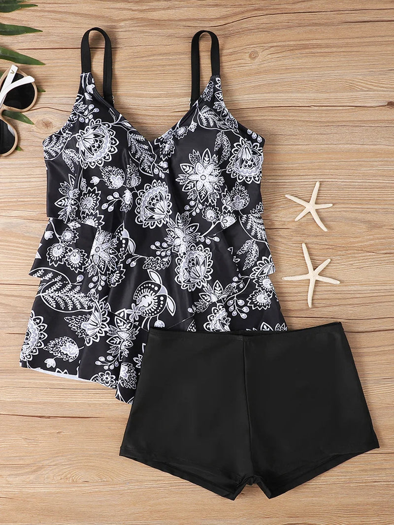 Beautifully Finished Swimsuit in a Timeless Design
