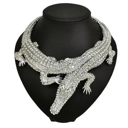 Statement Croc Necklace