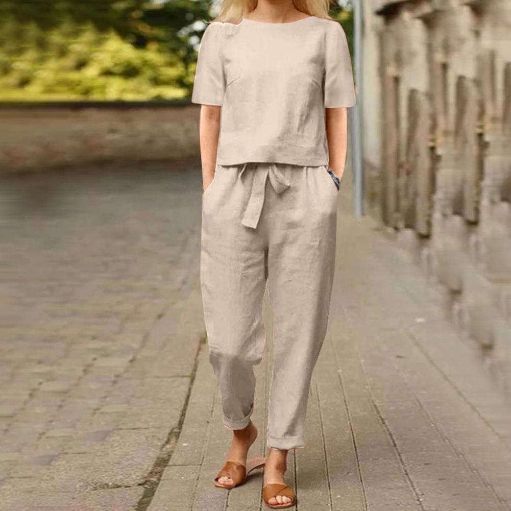 LM | Elegant, colorful 2-piece summer set