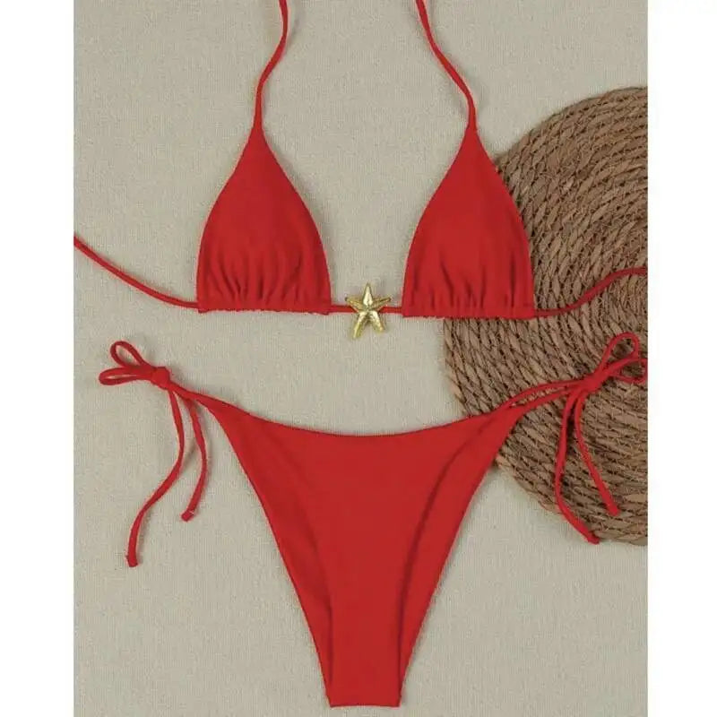 Beautifully Finished Bathing Suit in a Timeless Design