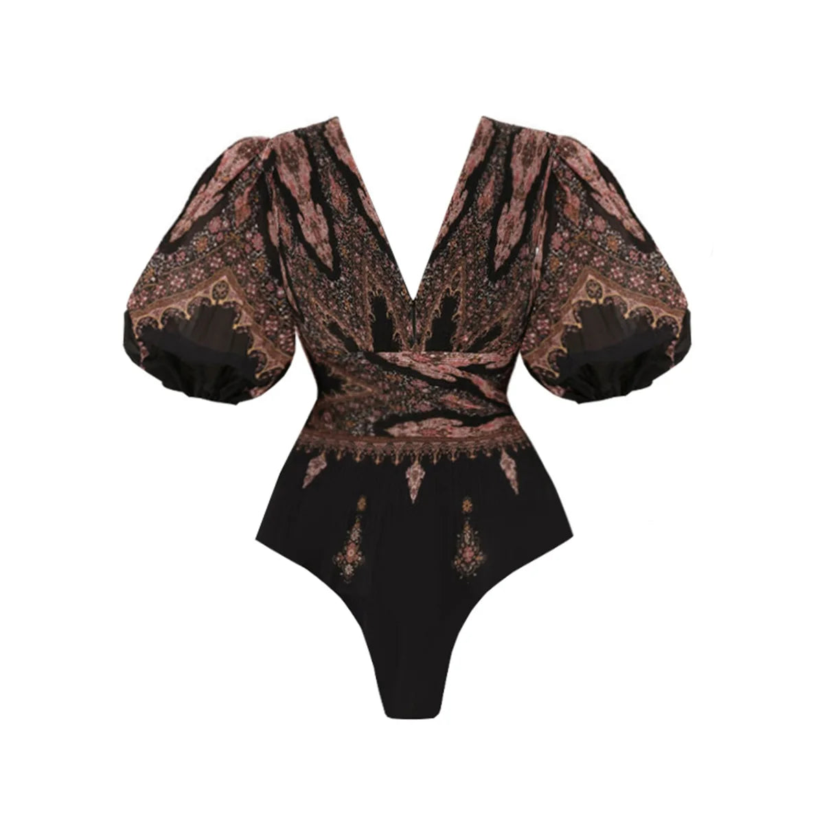 Inspired Bathing Suit With a Contemporary Edge
