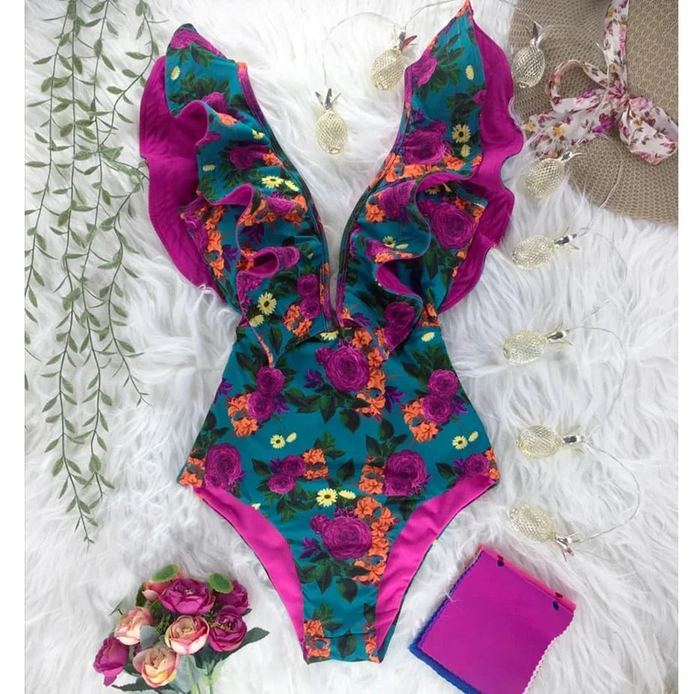 Finely Styled Bathing Suit With a Classic Look