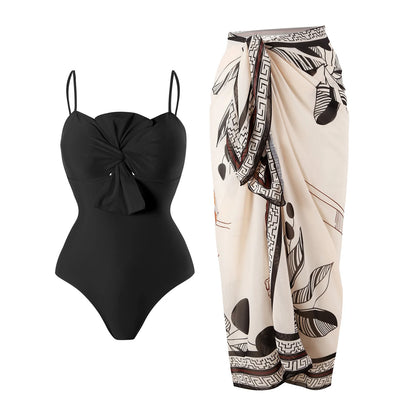 Beautifully Finished Bathing Suit in a Timeless Design