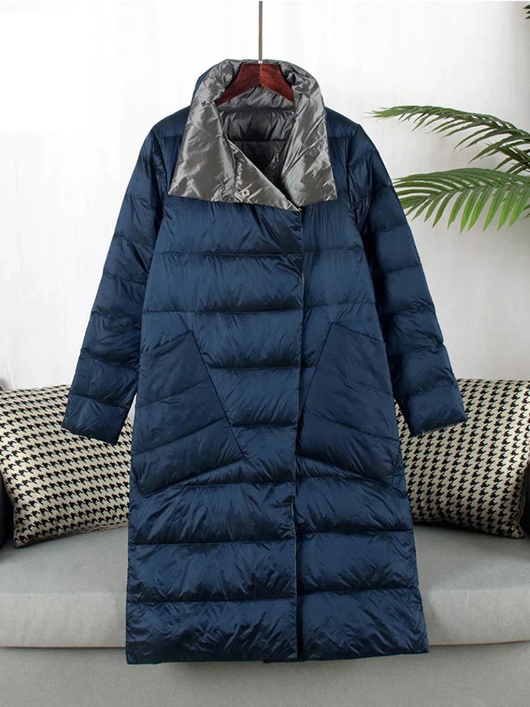 LM | Fashionable and minimalist general coat