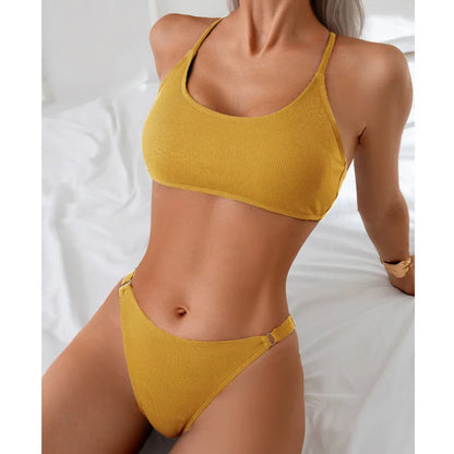 Beautifully Finished Bathing Suit in a Timeless Design