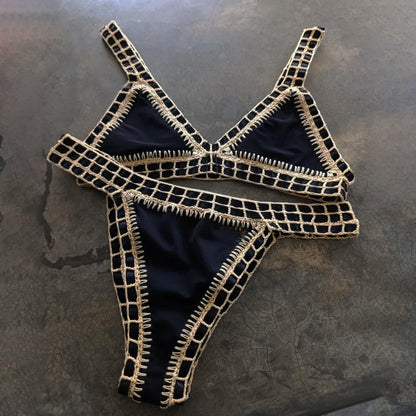 Inspired Bathing Suit With a Contemporary Edge