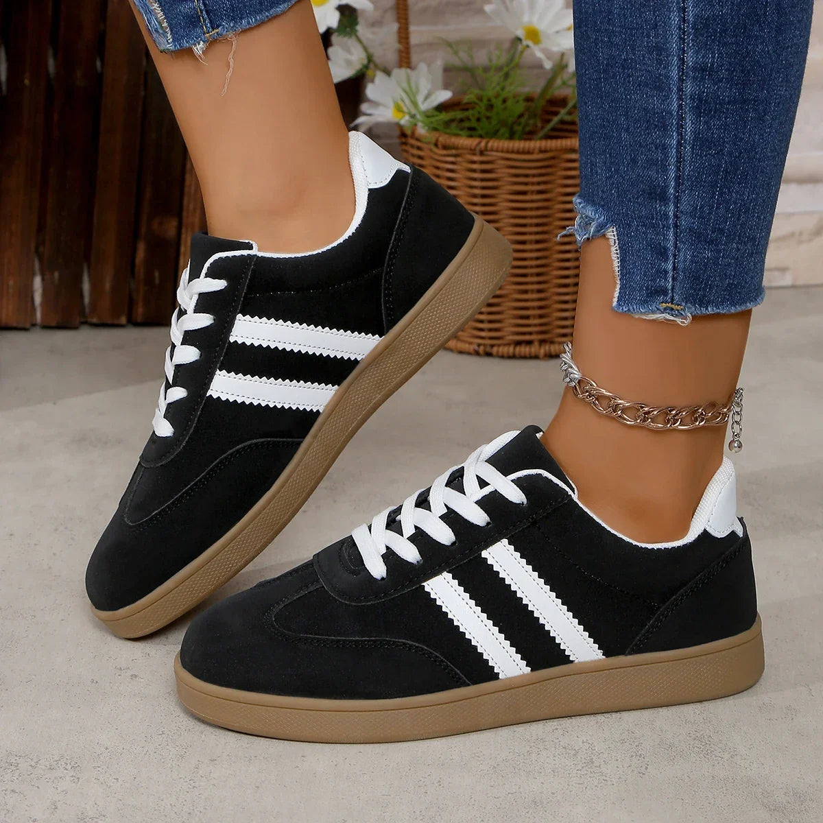 Sleek and Supportive Orthopedic Sneakers