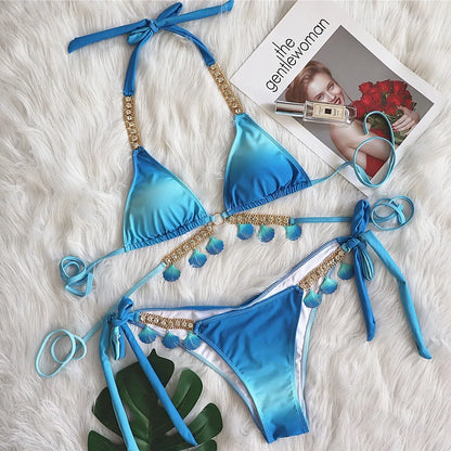 Inspired Bathing Suit With a Contemporary Edge