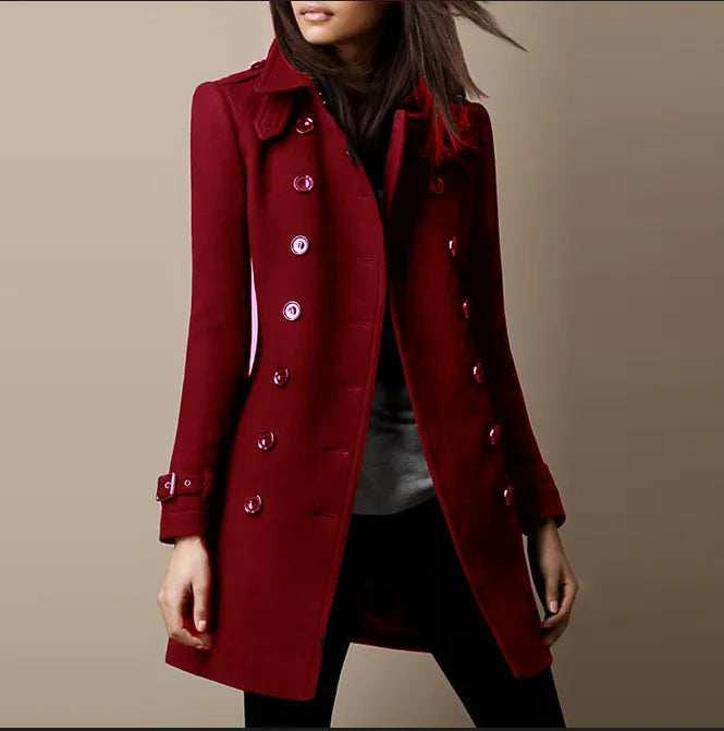 LM | Elegant jacket with buttons for women