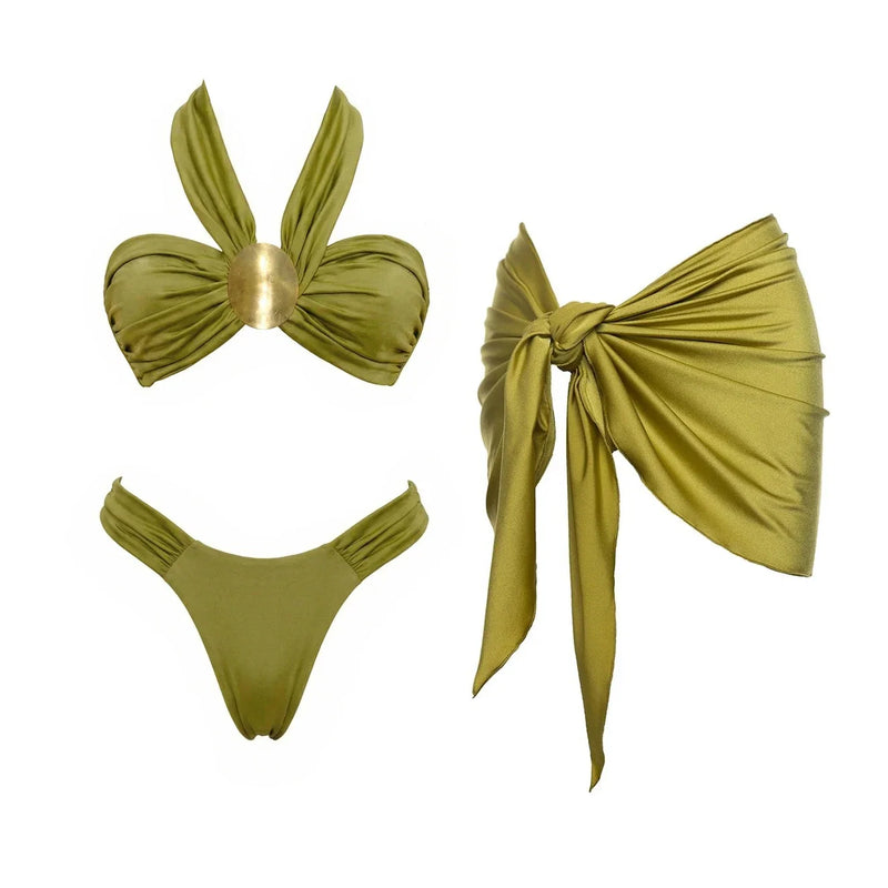 Inspired Bathing Suit With a Contemporary Edge
