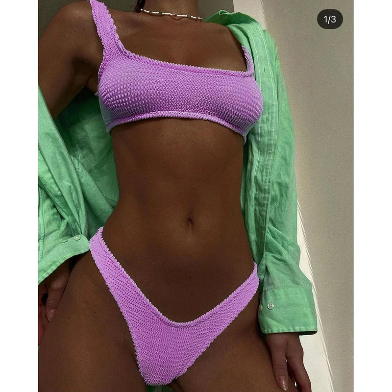 Beautifully Finished Bathing Suit in a Timeless Design