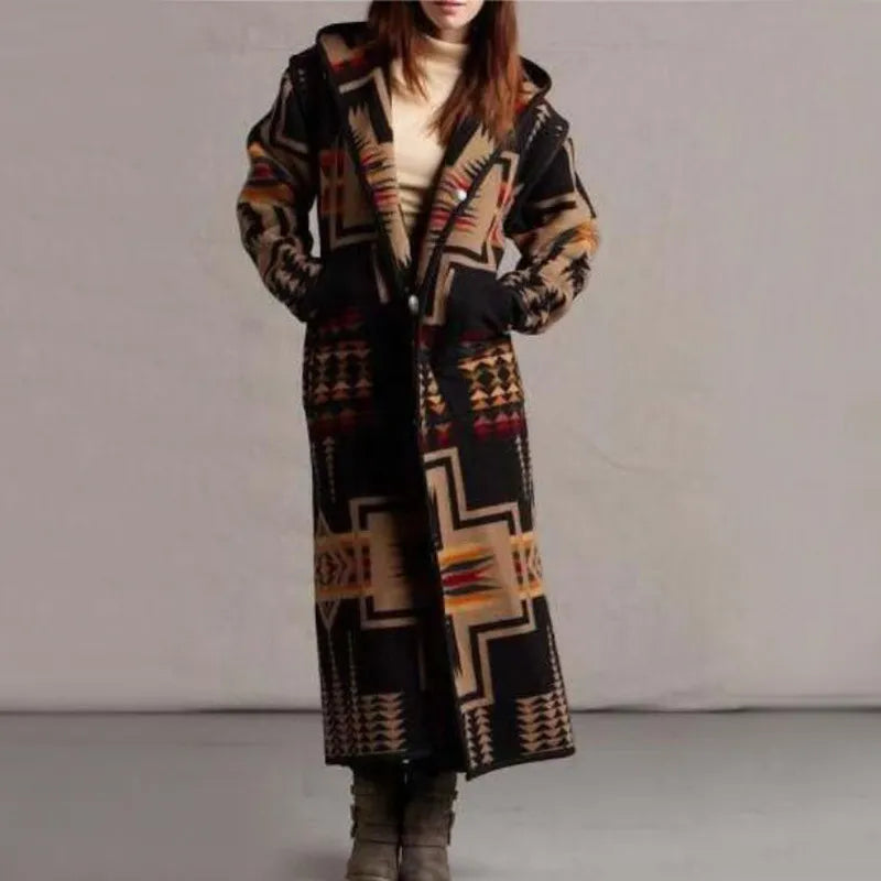 LM | Long coat in ethnic style