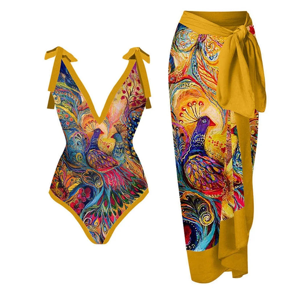 Classic Designed Bathing Suit in a Timeless Cut