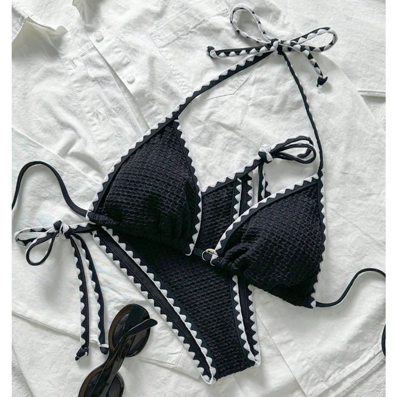 Finely Styled Bathing Suit With a Classic Look
