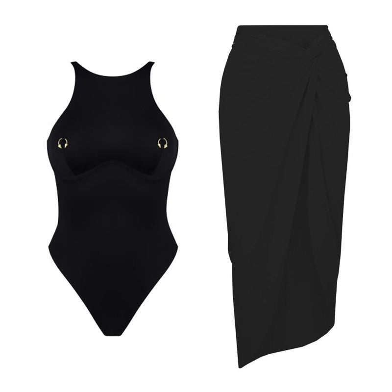 Inspired Bathing Suit With a Contemporary Edge