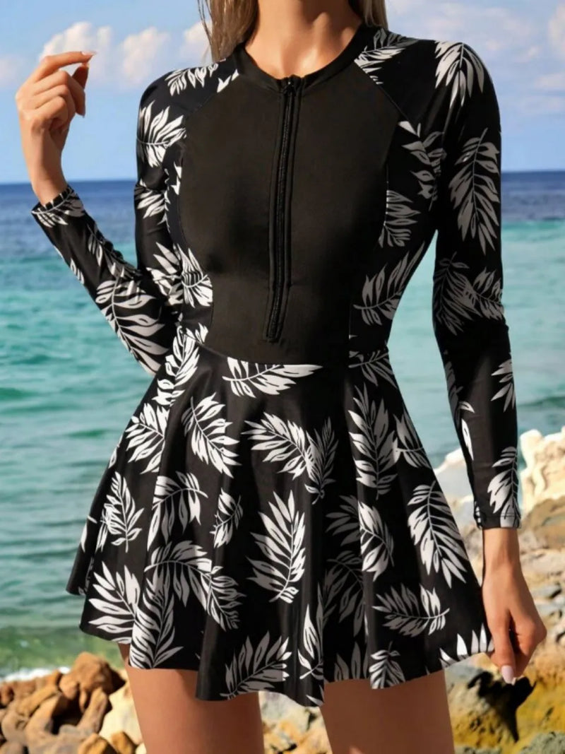 Beautifully Finished Swimsuit in a Timeless Design