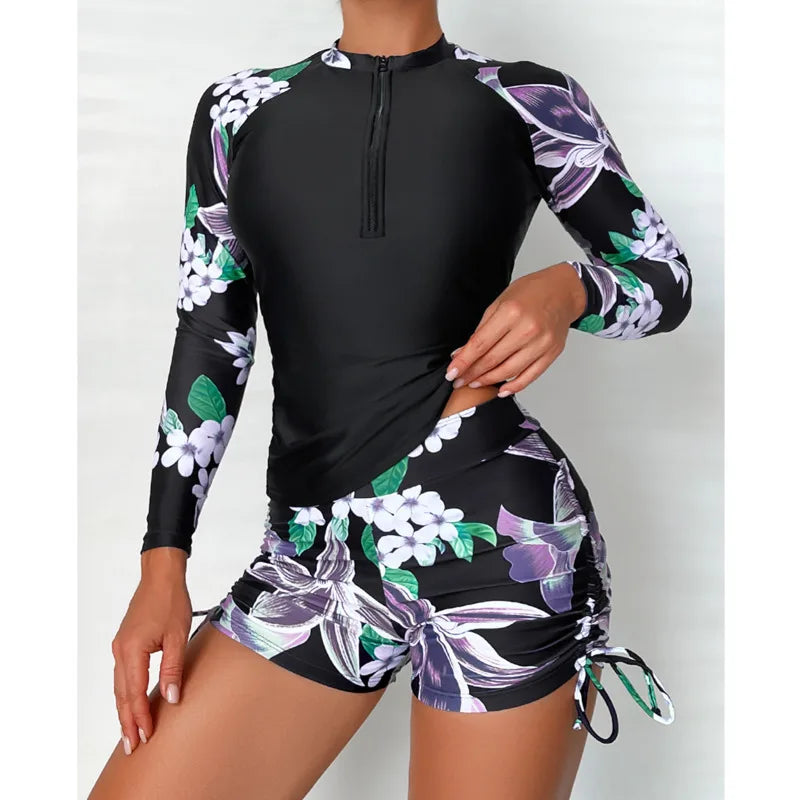 Beautifully Finished Bathing Suit in a Timeless Design