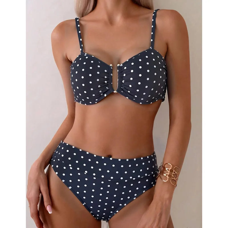 Sophisticated Bathing Suit With a Clean Classic Look