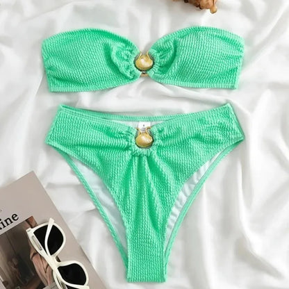 Finely Styled Bathing Suit With a Classic Look