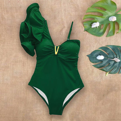 Finely Styled Bathing Suit With a Classic Look