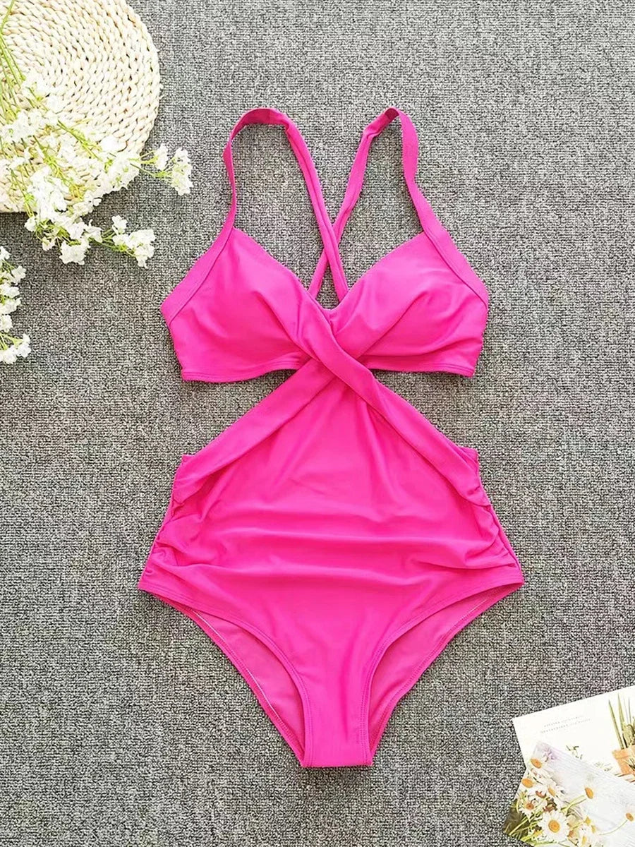 Beautifully Finished Monokini in a Timeless Design