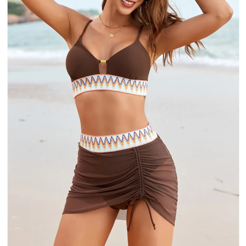 Beautifully Finished Bathing Suit in a Timeless Design