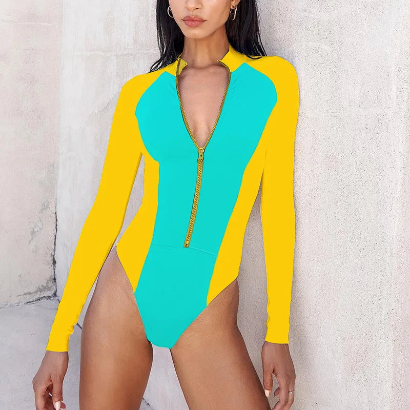 Sophisticated Bathing Suit With a Clean Classic Look