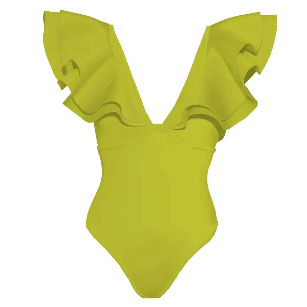 Inspired Bathing Suit With a Contemporary Edge