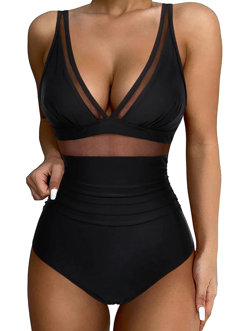 Inspired Bathing Suit With a Contemporary Edge