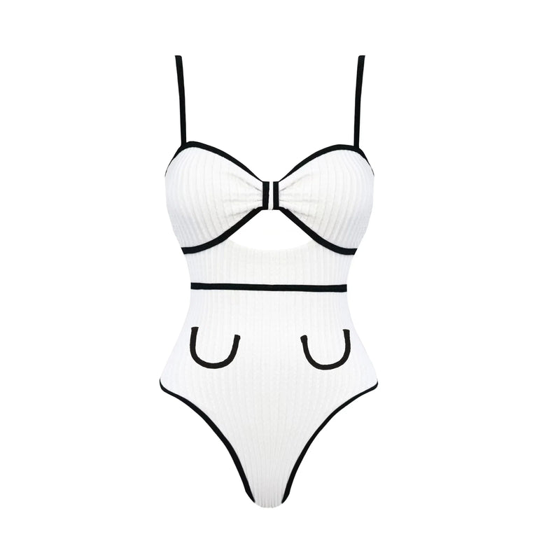 Finely Styled Bathing Suit With a Classic Look