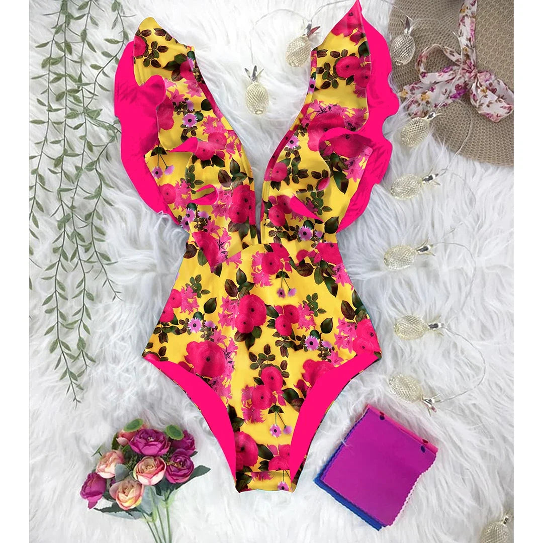 Finely Styled Bathing Suit With a Classic Look