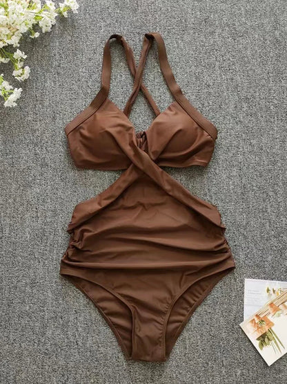 Beautifully Finished Monokini in a Timeless Design