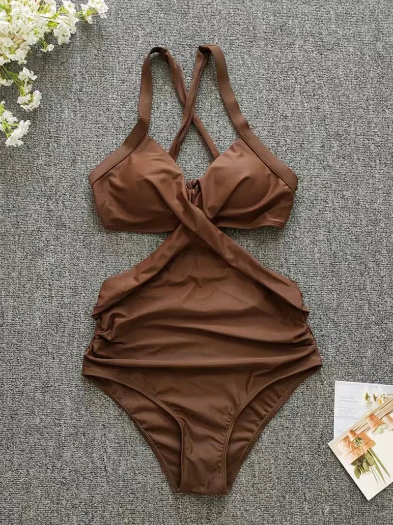 Beautifully Finished Monokini in a Timeless Design