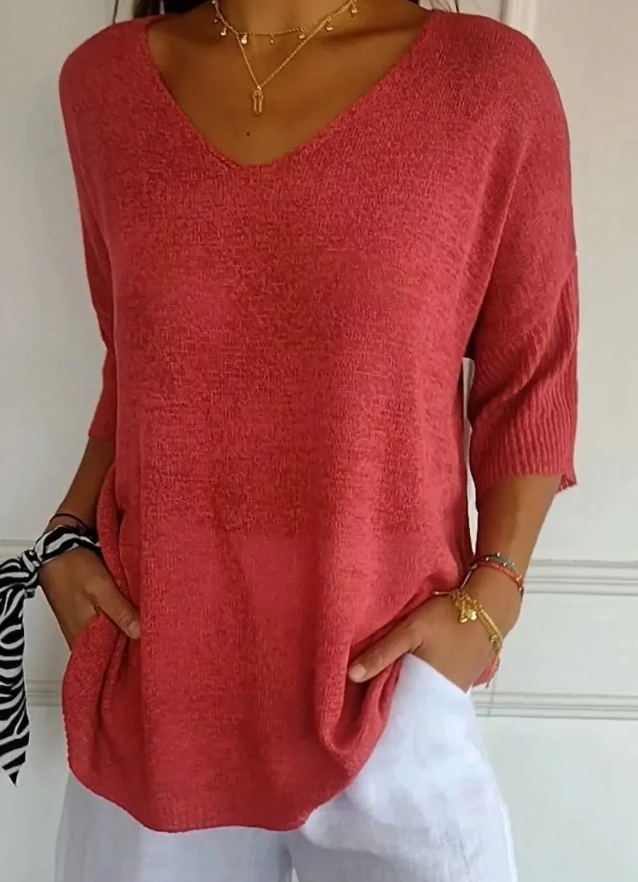 LM | Shirt with half-length sleeves