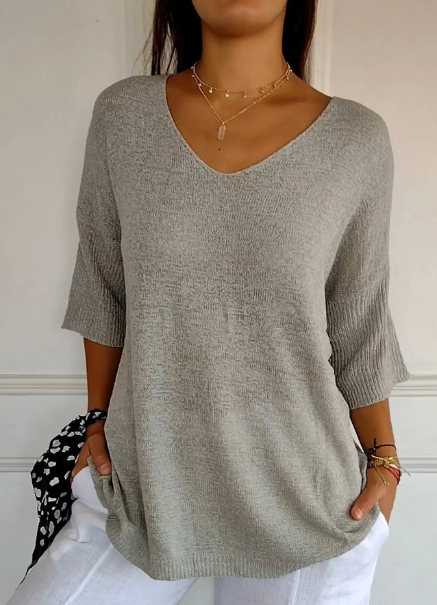 LM | Shirt with half-length sleeves