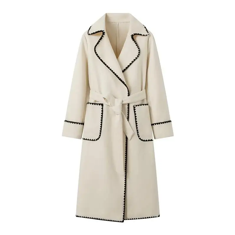 LM | light-colored, longer patchwork coat