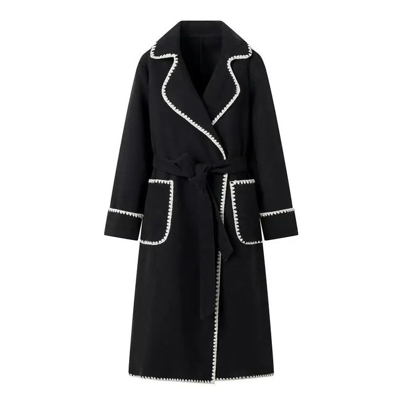 LM | light-colored, longer patchwork coat